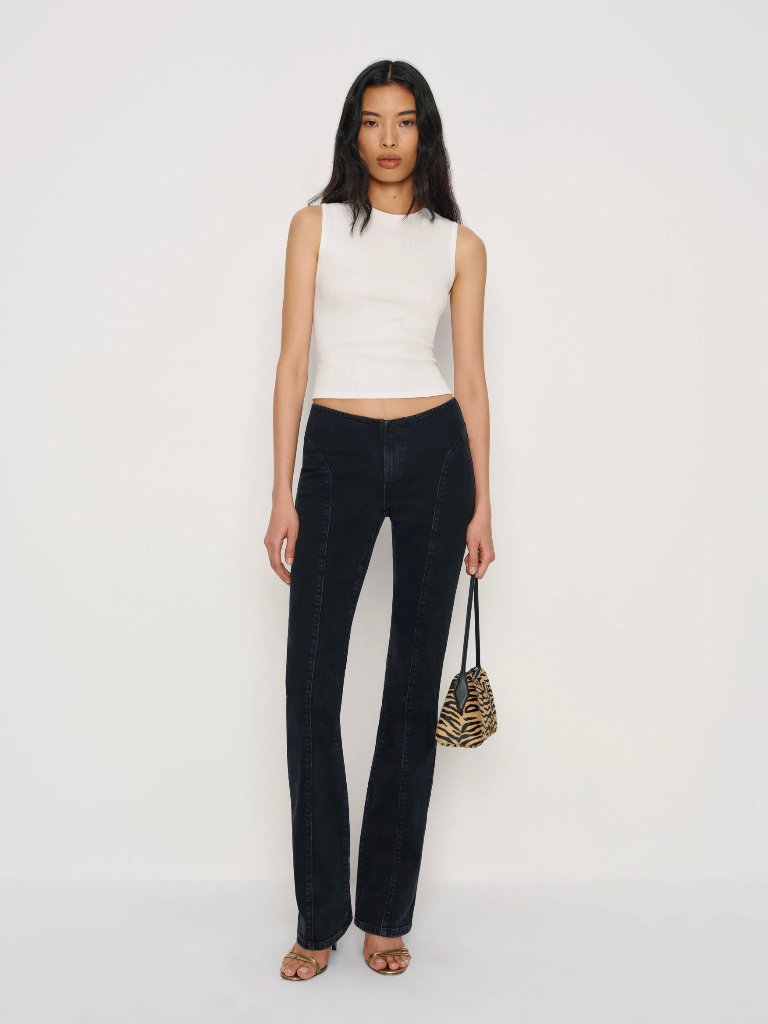 Elora Super Stretch Low Rise Bootcut Jeans